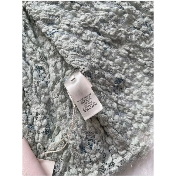 We are HAH Make it a Double Lace Robe French Blue Reversible Size Small - NWT - Picture 7 of 10